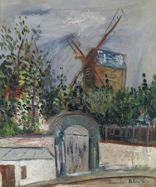 Kat.-Nr. 30 MAURICE UTRILLO Le Moulin de la Galette à Montmartre Zuschlag (inkl. Aufgeld) CHF 108'000 | EUR 90'000