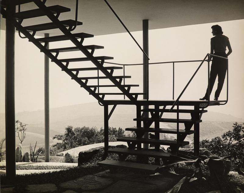 Casa de Vidro, São Paulo, Mit Lina Bo Bardi, 1949-1951 © Arquivo ILBPMB, Foto: Francisco Albuquerque, 1951