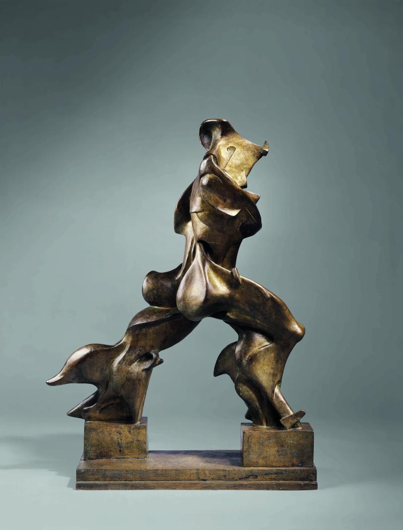 Umberto Boccioni, Forme uniche della continuità nello spazio, 1913 (Guss vom Originalgips: 1949), Hilti Art Foundation