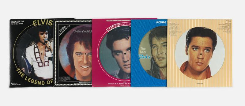 aus Lot Nr. 150, Elvis Presley Bildplatten