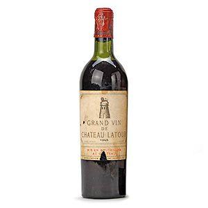 02 4655       Limit 1.000,- € 1 Flasche 1945 Château Latour, 75 cl, unverkostet