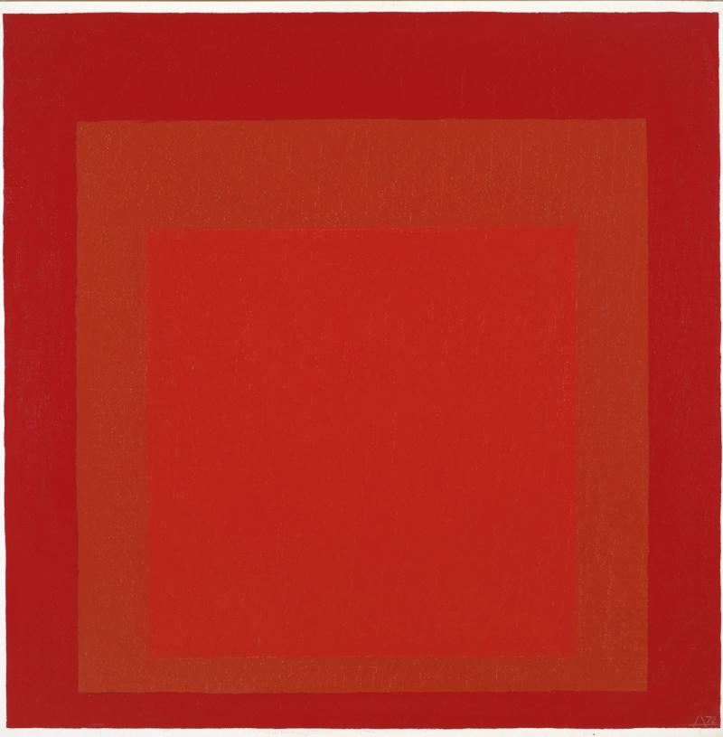 Waddington Custot Galleries Josef Albers Study for Homage to the Square, 1972 Courtesy the artist and the gallery