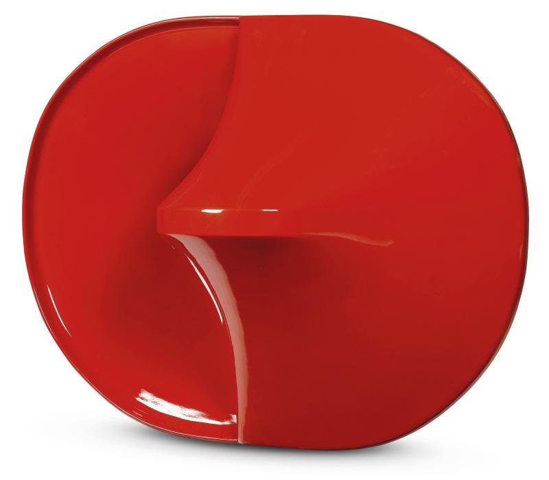 Agostino Bonalumi (1935 - 2013) Rosso, 1967 - 2005, Fiberglas, Nr. 5/5, 140 x 180 x 120 cm  Schätzwert € 180.000 - 250.000  Auktion 10. Juni 2015