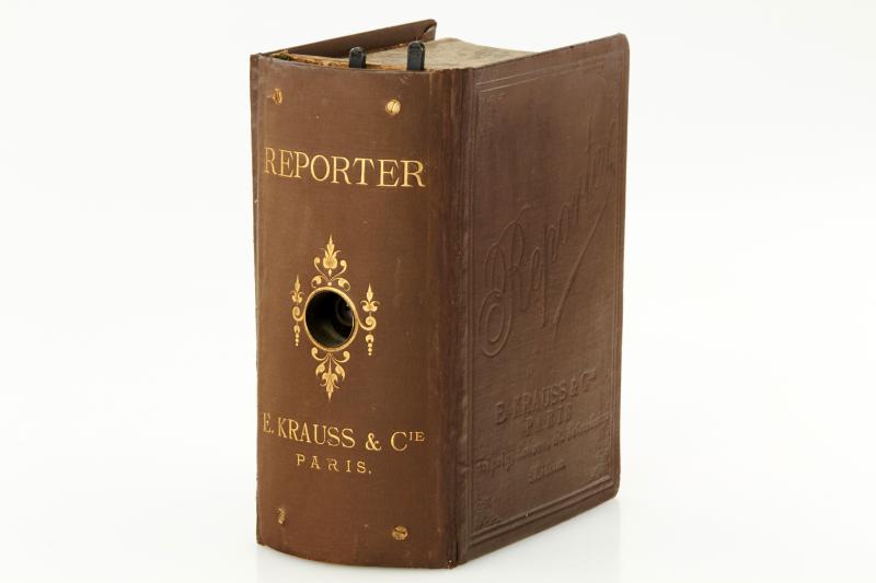 18 – Los 471 C.P. Goerz Berlin (Krauss) Reporter Book Camera Jahr: ca. 1889 € 12.000 / € 20.000-25.000