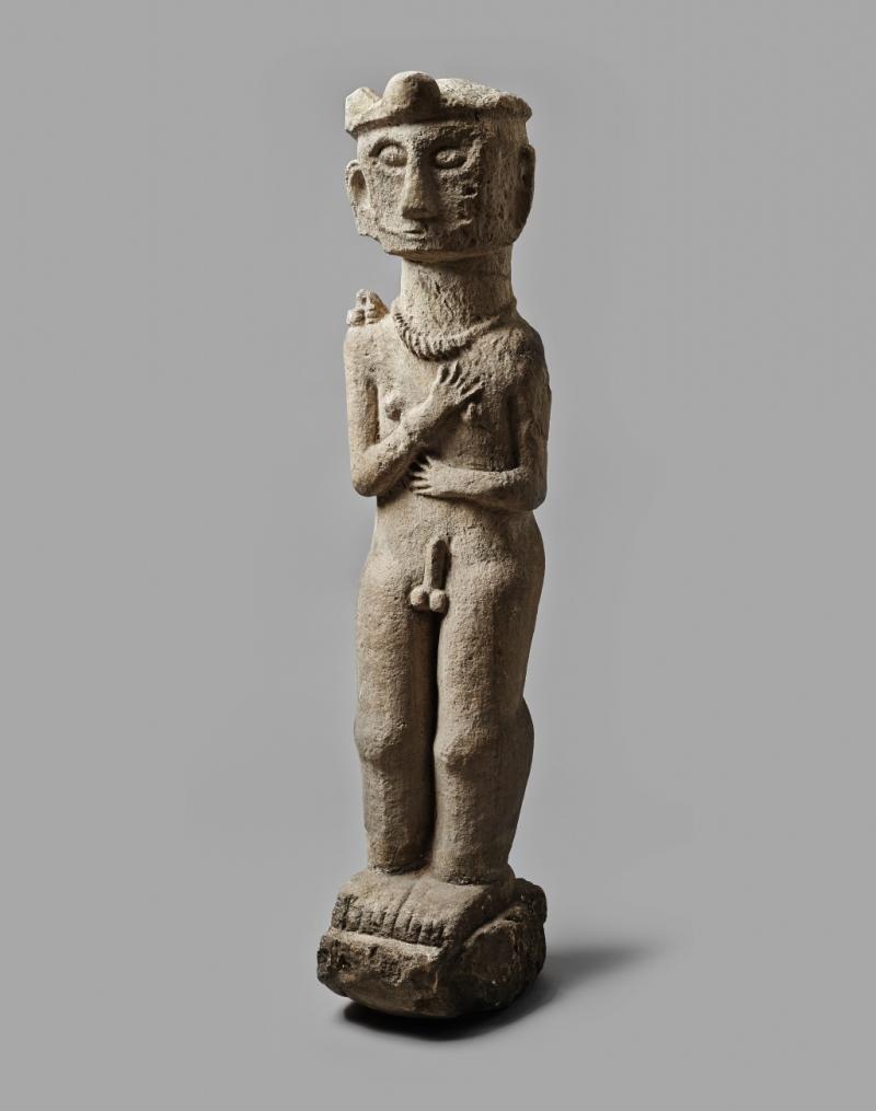 A CENTRAL NIAS STONE FIGURE Schätzpreis: € 20.000 - € 30.000