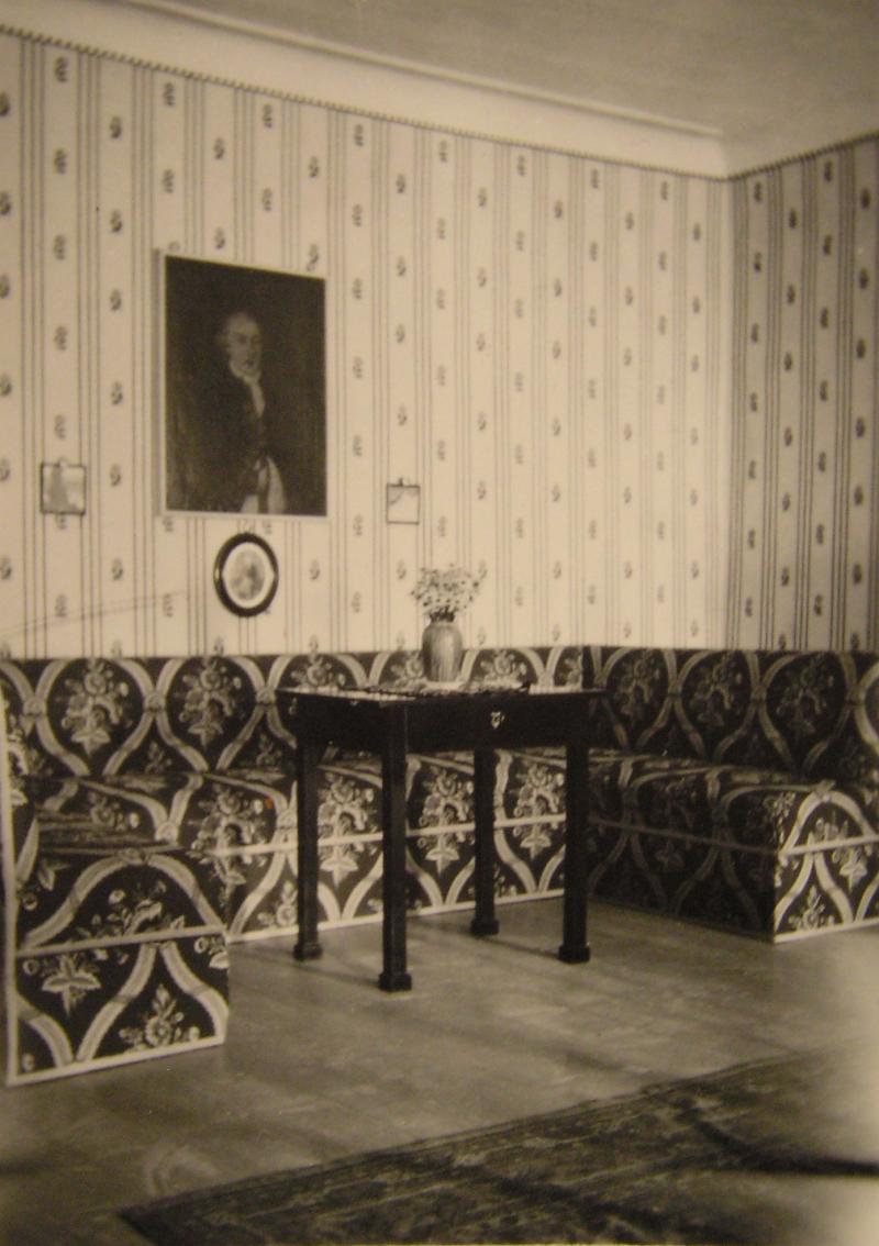 Speisezimmer Brtnice  nach 1907 Foto: unbekannt © Nationales Denkmalamt – Gebietsfachabteilung Brünn