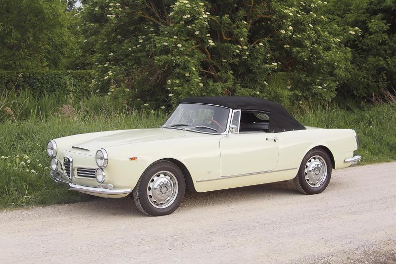 Lot Nr. 335 1963 Alfa Romeo 2600 Spider Schätzwert EUR 85.000,- bis 125.000,-