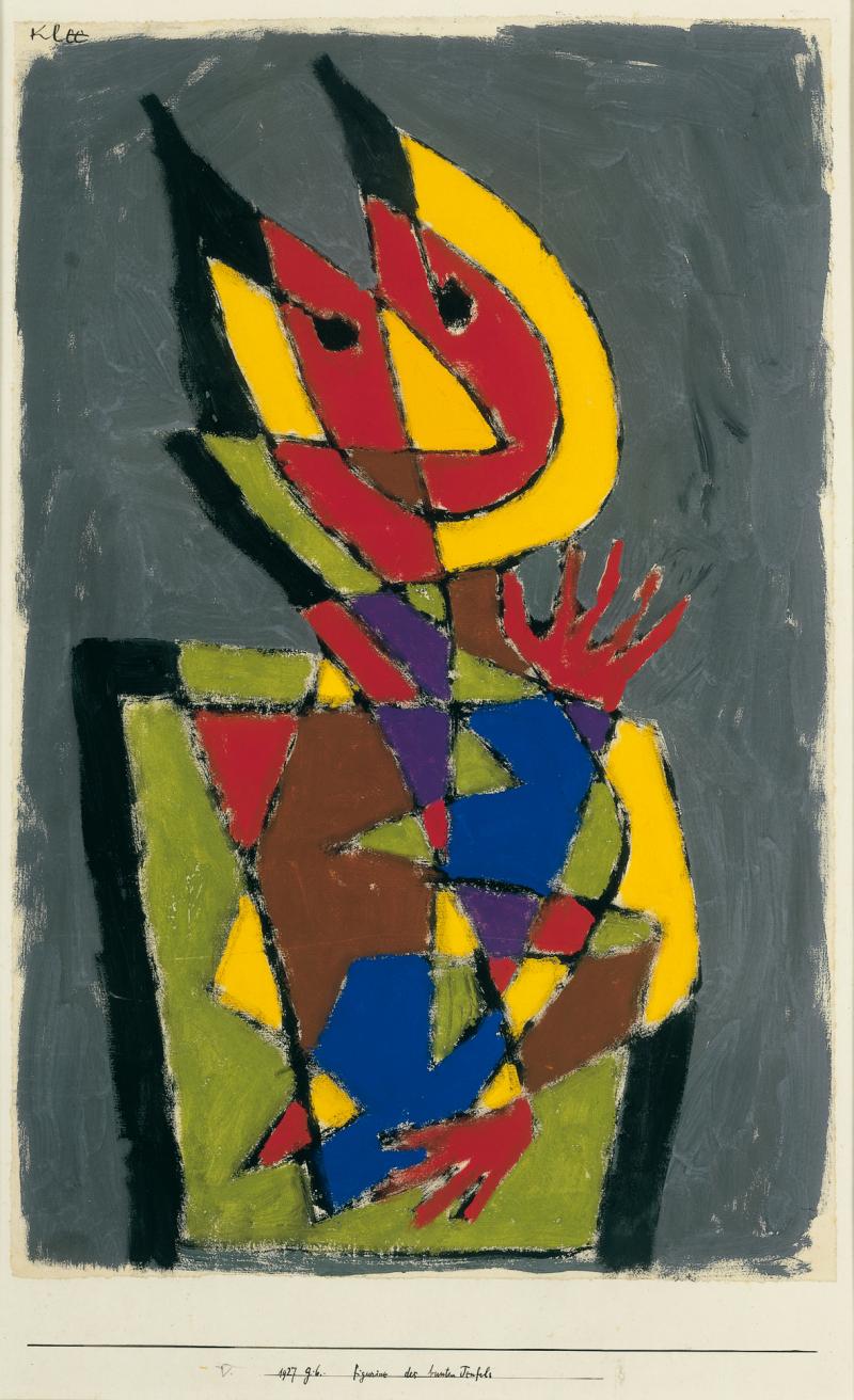 Paul Klee, Figurine des bunten Teufels, 1927 Franz Marc Museum, Kochel am See Dauerleihgabe aus Privatbesitz