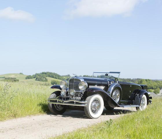 1931 Duesenberg Model J 'Disappearing Top' Convertible Coupe