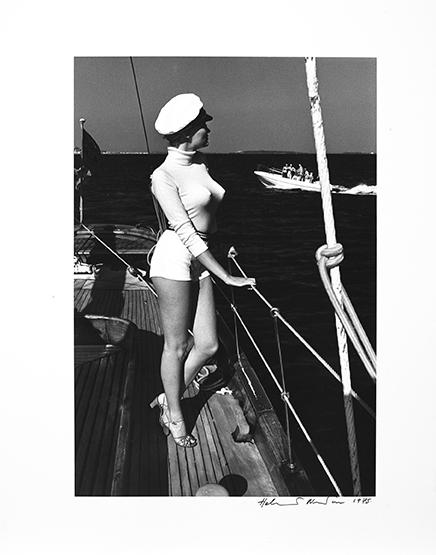 Helmut Newton Winnie on Deck, Off the coast of Cannes Schätzwert 20.000 / 30.000 € Versteigert um 73.500 € in Paris © Artcurial