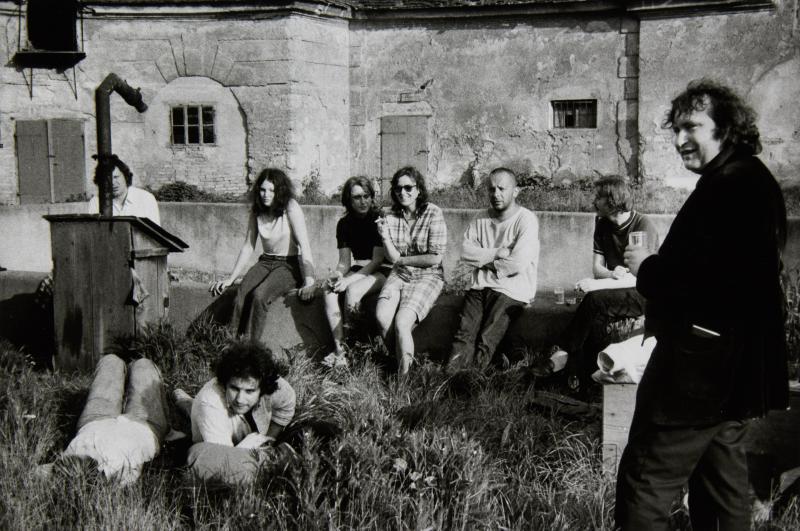 Hermann Nitsch Prinzendorf , ca. 1974 © Fotosammlung OstLicht