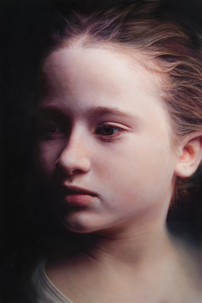 Gottfried Helnwein , o.T. (Payton 1), 2005, Öl und Acryl auf Leinwand; 160 × 107 cm, € 35.000-70.000