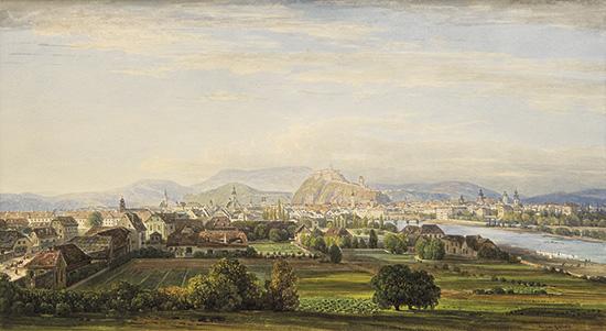 ENDER, Thomas 1793 – 1875 Ansicht der Stadt Graz von Süden nach 1830  	  Auktion 61 28. Mai 2015 Auktionsergebnis (Zuschlag) € 23.000