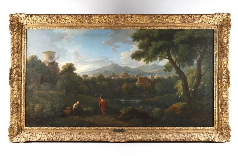 4216 • Jan Frans van Bloemen, attr., Arkadische Sommerlandschaft • Limit: 18000.00€