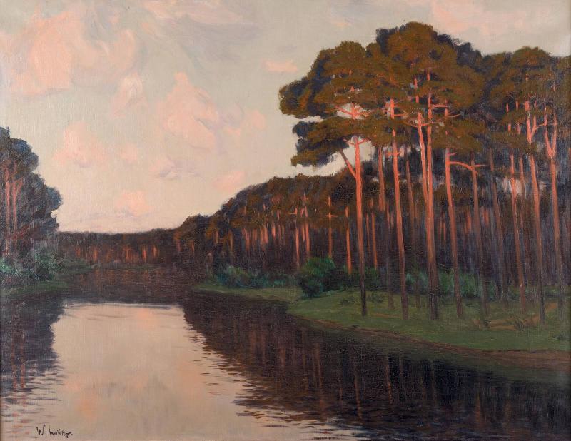 WALTER LEISTIKOW (1865 – 1908), Havelsee bei Berlin, Öl auf Leinwand, 73 x 93 cm