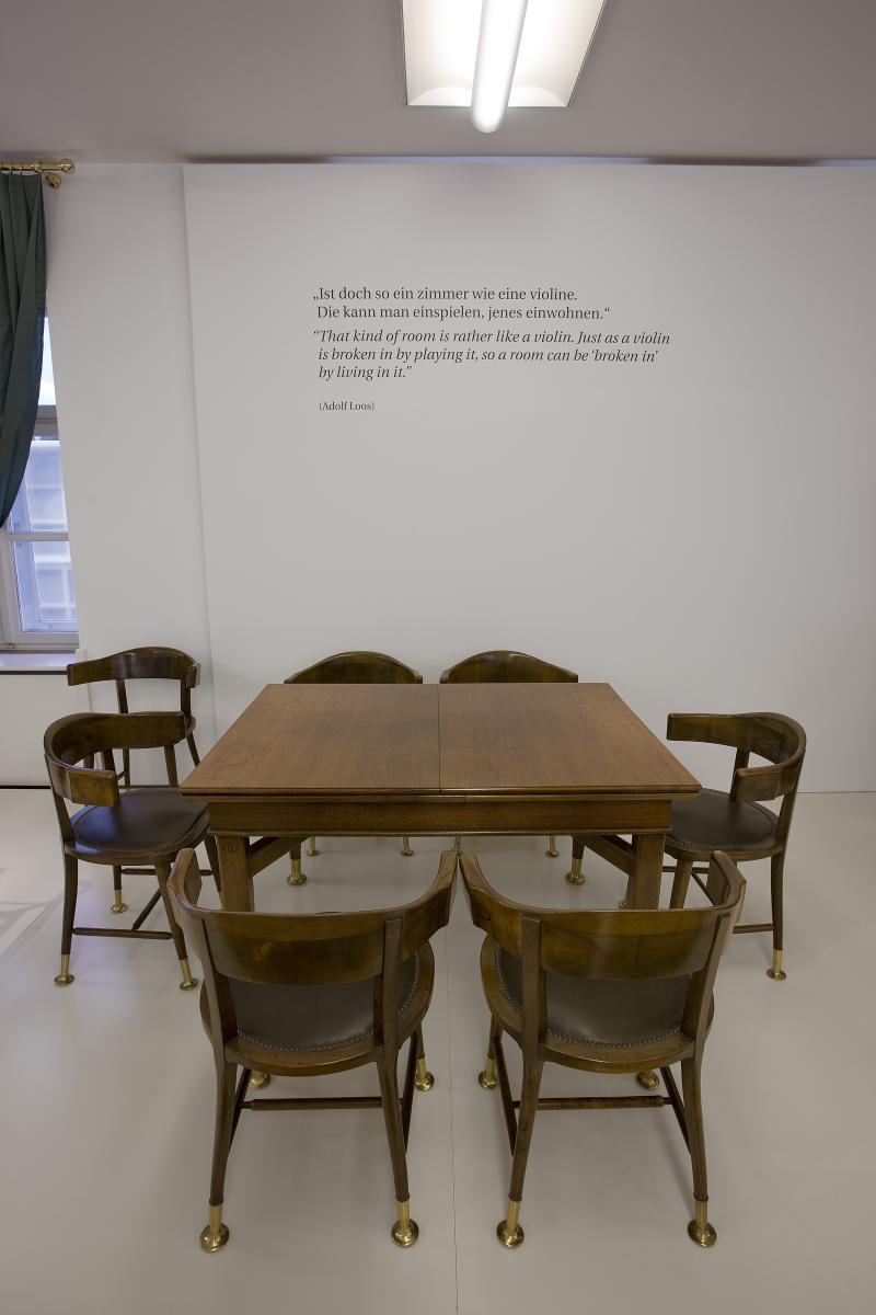 Adolf Loos Speisezimmer_Stoessler (c) BMobV_Lammerhuber