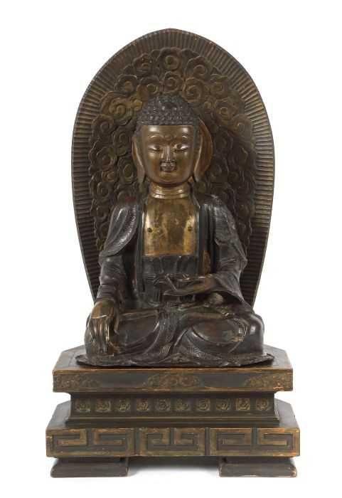 Buddha Shakyamuni China, 17. Jh., späte Ming-Dynastie, Mindestpreis:	8.000 EUR