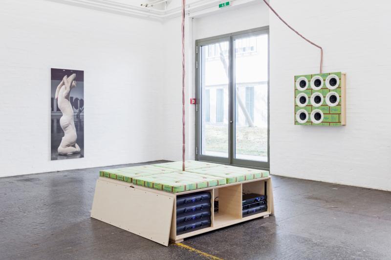 Stephen Prina, galesburg, illinois+, 2015 (Ausstellungsansicht) Photo: Kunst Halle Sankt Gallen, Gunnar Meier