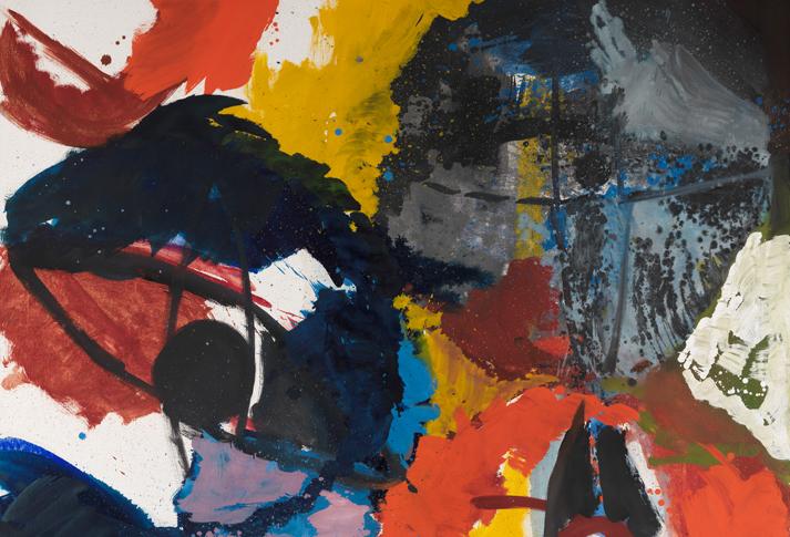 Ernst Wilhelm Nay, Strahlung (Detail), 1964 © Elisabeth Nay-Scheibler, Köln/ VG Bild-Kunst, Bonn 2016