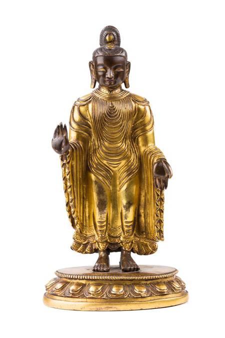 Udayana-Buddha. Ausrufpreis:	6500 Euro