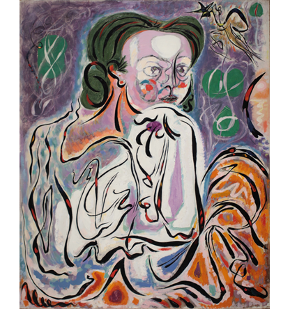 Exhibitor: Applicat-Prazan André Masson (Balagny-sur-Thérain 1896-1987 Paris) Portrait de Rose