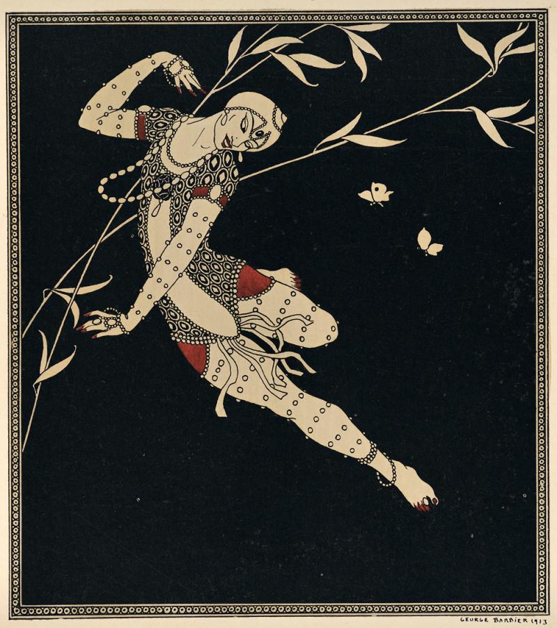 George Barbier Pochier Druck 1913