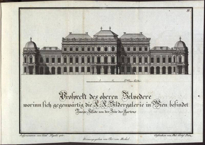 Christian Mechel, Verzeichniß der Gemälde der Kaiserlich Königlichen Bilder Gallerie in Wien, Wien 1783, Oberes Belvedere Privatbesitz Foto: © Markus Tretter Fotografie