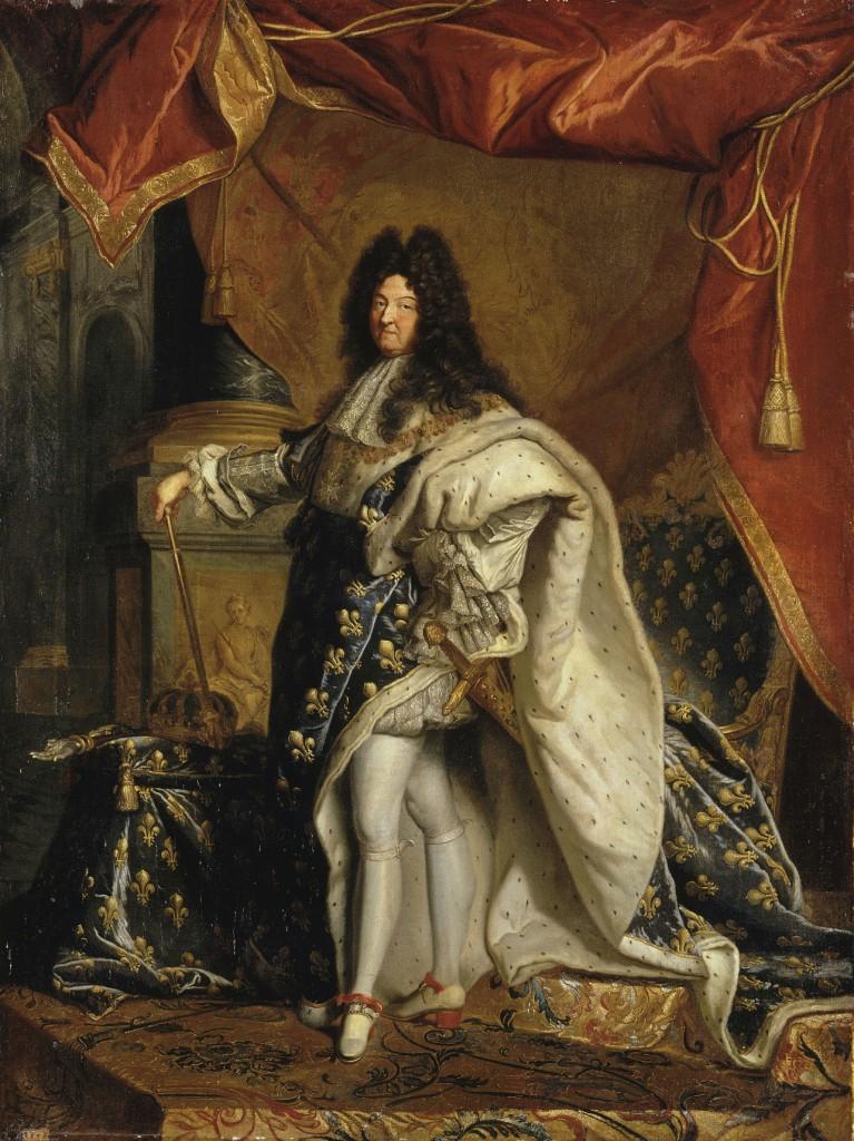 Hyacinthe Rigaud, Ludwig XIV. um 1701-1712 Châteaux de Versailles et de Trianon, Versailles © bpk | RMN - Grand Palais | Gérard Blot Öl auf Leinwand 131 x 97,3 cm