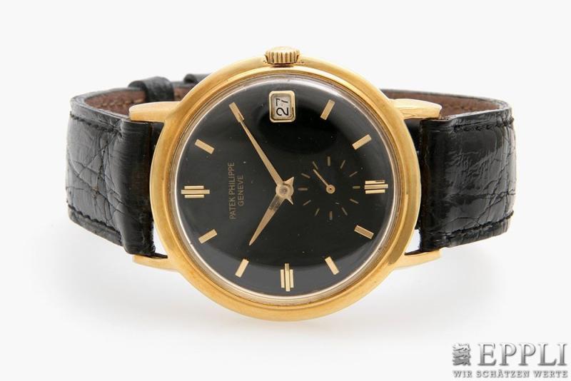 PATEK PHILIPPE Herrenuhr "Calatrava", 1950/60er Jahre. GG 18K. Ref.: 3541., Aufrufpreis: 9.600,00 €  inkl. Aufgeld