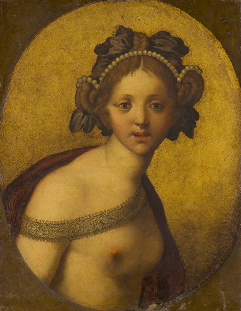 Anonymous (Italy) Female Figure (A Goddess?), c. 1500 – 1550? Mauritshuis, The Hague