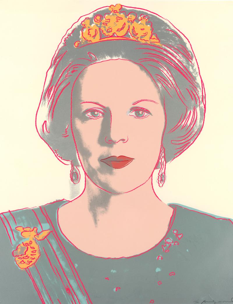 Andy Warhol (1928-1987) Portrait of Queen Beatrix, 1985 Mauritshuis, The Hague