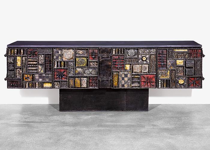 PAUL EVANS "SCULPTURE-FRONT" CABINET Estimate 100,000 — 150,000 USD