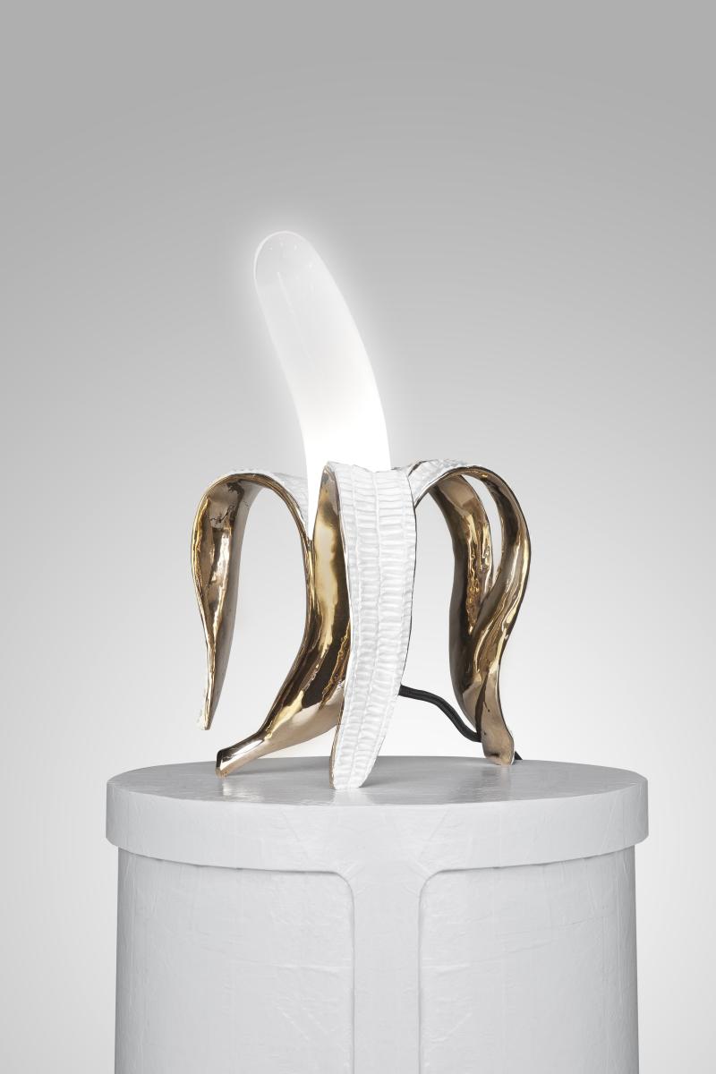 Banana Lamp by Studio Job 2015 at Carpenters Workshop Gallery courtesy of Carpenters Workshop Gallery