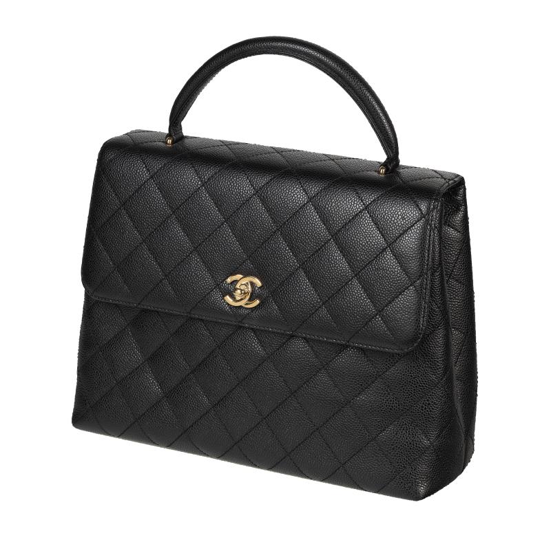 Nr. 12 Chanel Black Jumbo Caviar Kelly Classic Bag  erzielter Preis € 3.750