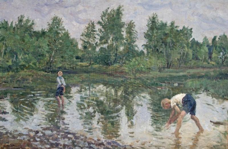 Friedrich Schaper, Teich im Moor Friedr. Schaper 1921, Schätzpreis:	5.000 - 7.000 EUR