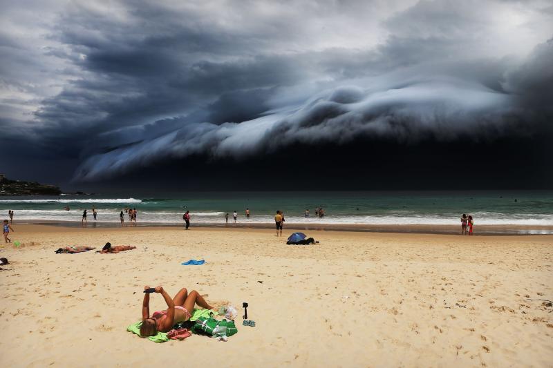 Rohan Kelly - Storm Front on Bondi Beach