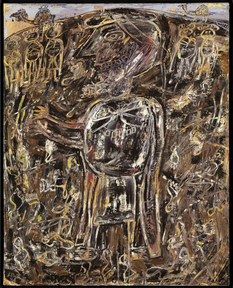 Jean Dubuffet  Araber mit Fußspuren, 1948  © VG Bild-Kunst, Bonn 2016