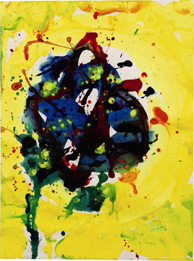 SAM FRANCIS Untitled, 1977 Estimate £25,000–35,000