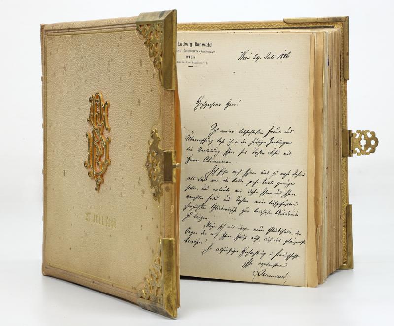 Bertha Zuckerkandl / Sammlung Emile Zuckerkandl 3, Literaturarchiv der Österreichischen Nationalbibliothek