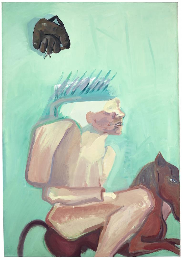 Selbstporträt als Indianergirl, 1973 © Maria Lassnig Stiftung, Foto: Roland Krauss