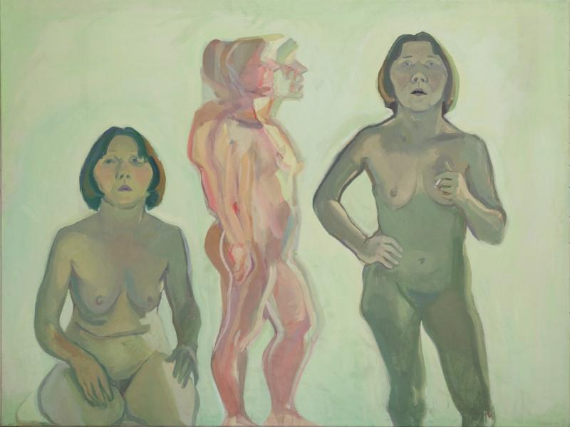 Dreifaches Selbstporträt / New Self, 1972 © Maria Lassnig Stiftung