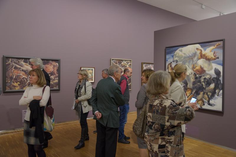 Norbertine Bresslern-Roth, Eröffnung Foto: Universalmuseum Joanneum/N. Lackner