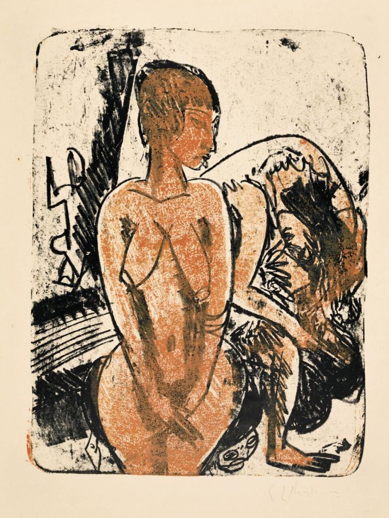 Lot 135 Kirchner, Zwei Frauen