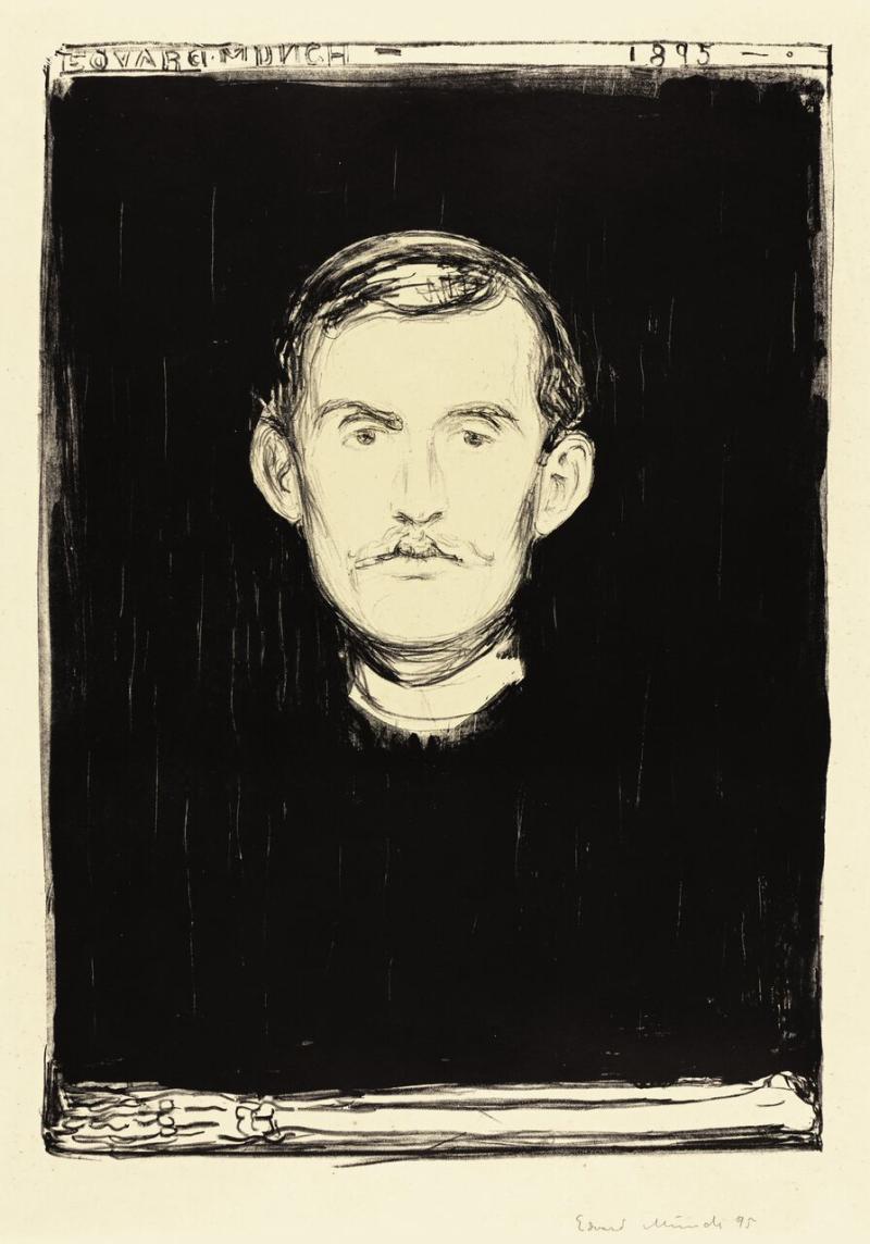 Munch, Self Portrait