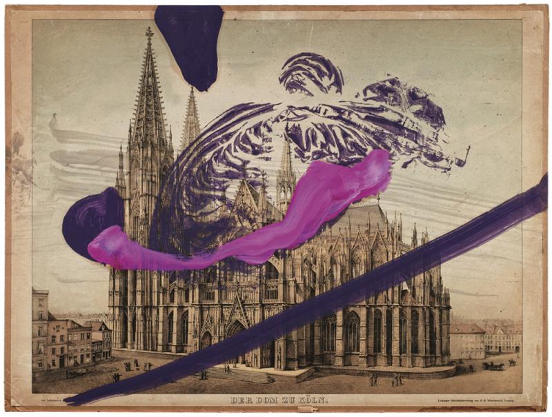 Untitled (Der Dom zu Köln), 2016, Pigmentdruck auf Faserpapier, kaschiert auf Karton, 80x108 cm, Ed. 60