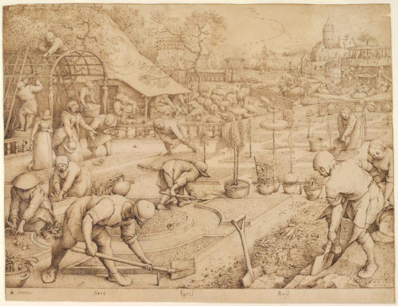 Pieter Bruegel, Der Frühling, 1565