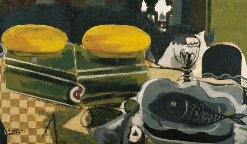 Georges Braque BALANCE ET POISSON Estimate  400,000 — 600,000  USD