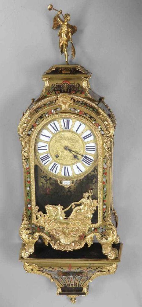 Große Régence-Boulle Pendule Jean Baptiste Gosselin/Paris/Frankreich, um 1730/40. Aufrufpreis:	14.500 EUR