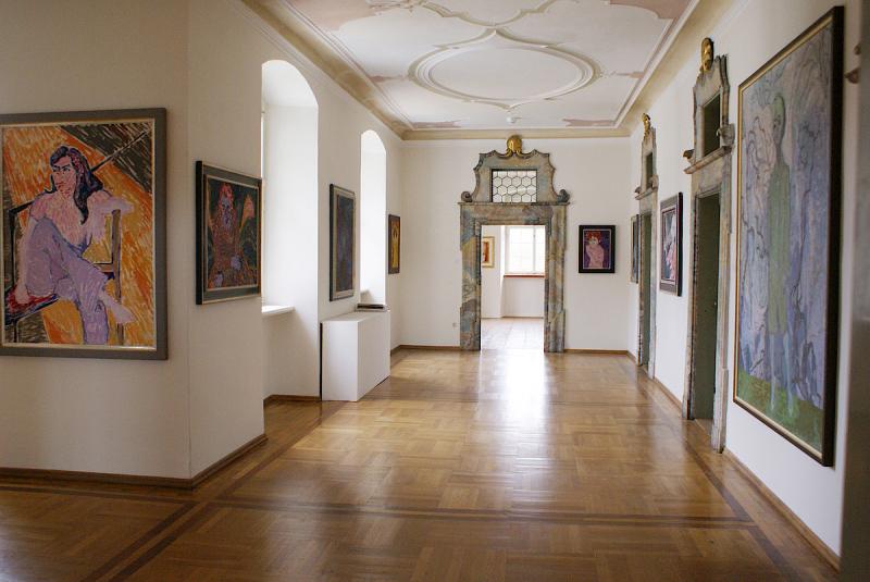 Blick in die Ausstellung Eleonore Frey-Hanken