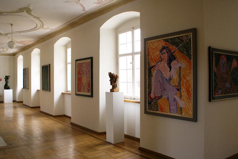 Blick in die Ausstellung Eleonore Frey-Hanken